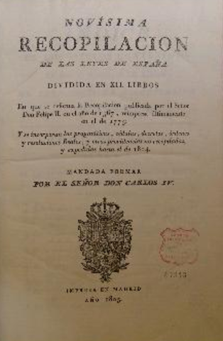 Novísima Recopilación