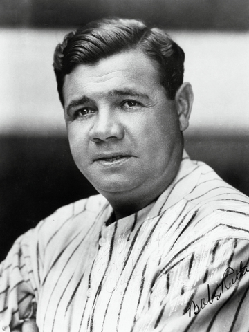 Babe Ruth Hits 60th home run