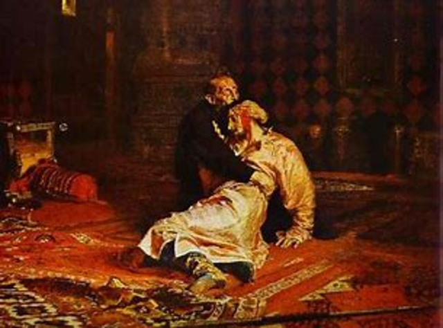 Ivan murdered his son