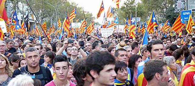 Manifestación de Barcelona