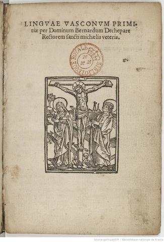 Linguae Vasconun Primitiae