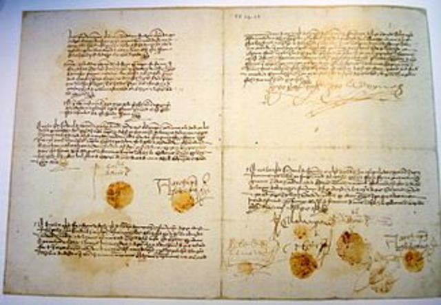 Concordia de Segovía.