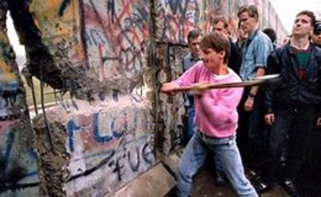La caída del Muro de Berlín