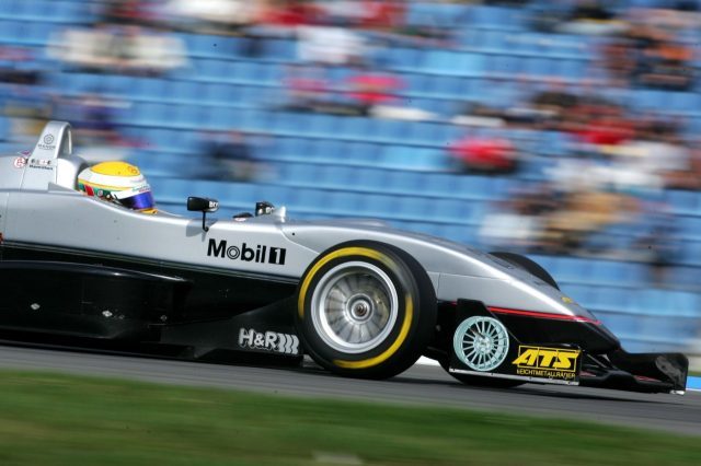 Lewis Hamilton begins Formula Renualt and Formula 3