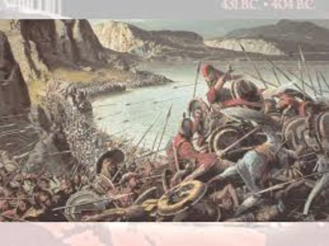 Los persas son derrotados en la batalla de Maratón. Fin de la I Guerra médica