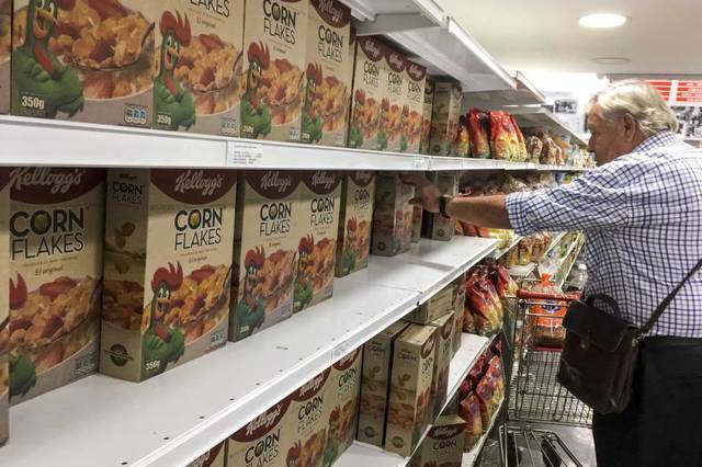 La empresa Kellogg's Venezuela anunció cerrar sus instalaciones.