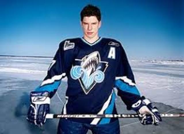 drafted to Pittsburgh Penguins.