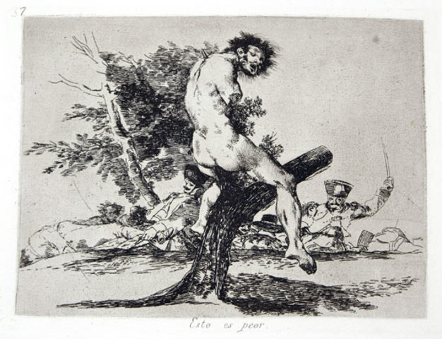Els desastres de la guerra, Goya