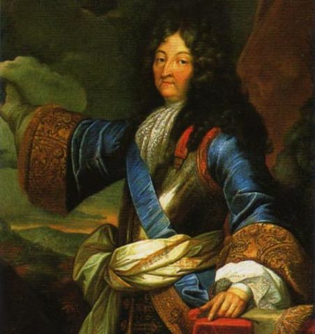 Comienzo del reinado de Luis XIV.