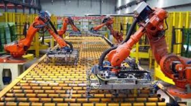 Los robots industriales