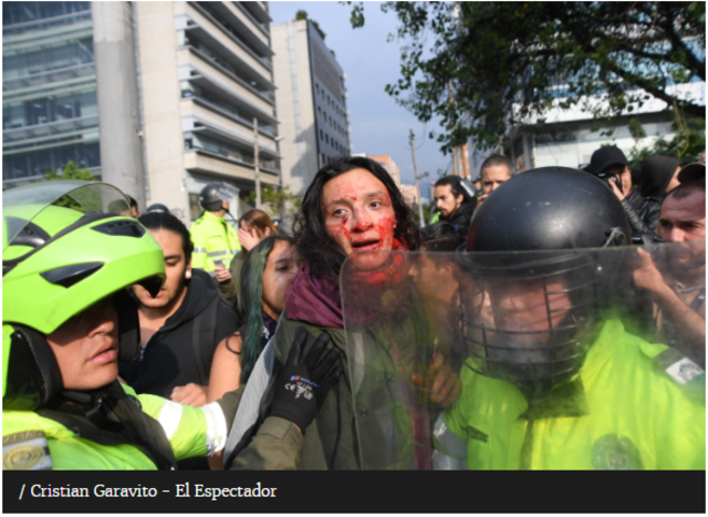 Los excesos por parte del Esmad.