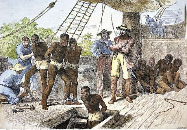 El tráfico de esclavos en América