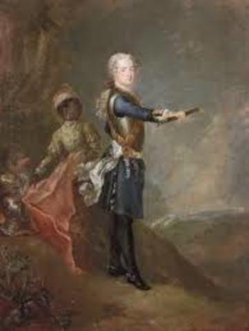 Frederick becomes colonel of english military