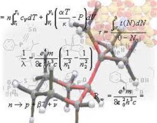 Rudolf Clausius aplico principios de Carnot a los sistemas de productos químicos en lo atómico a escala molecular.