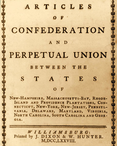 Articles of Confederation