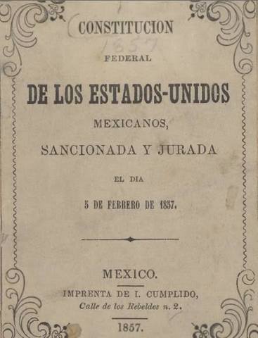 Constitucion de 1857