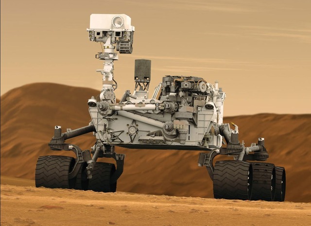 Curiosity ( Mars science laboratory soit MSL )