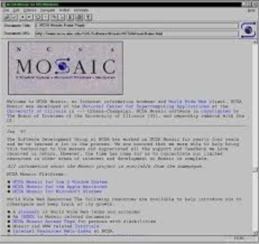 WEB BROWSER MOSAIC