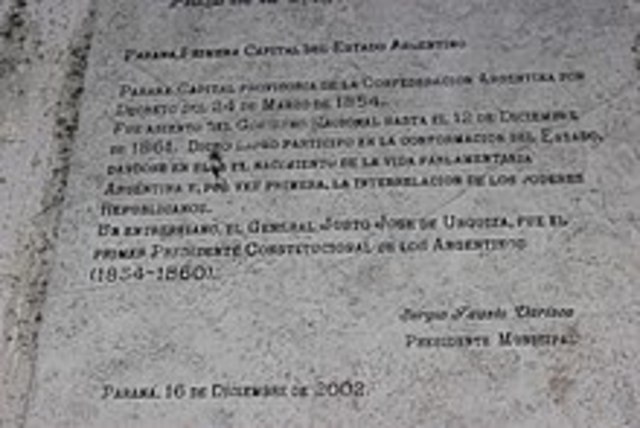 Formación de la Confederación Argentina