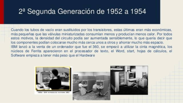 2 Generación