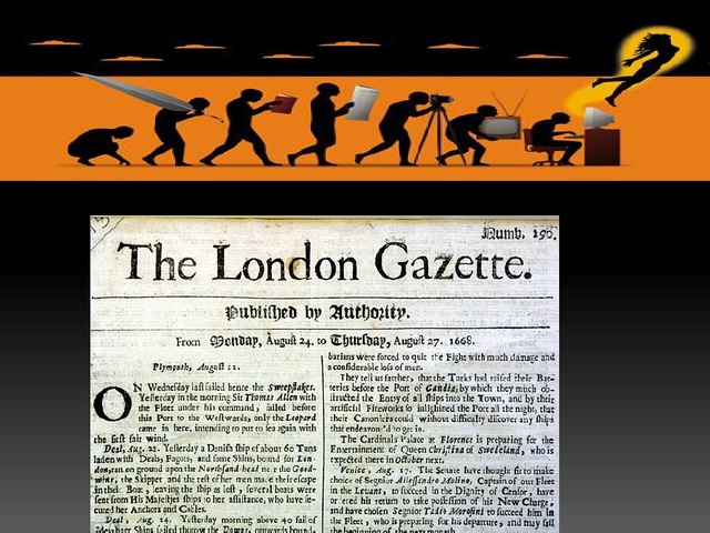 NEWSPAPER: THE LONDON GAZETTE (1640)