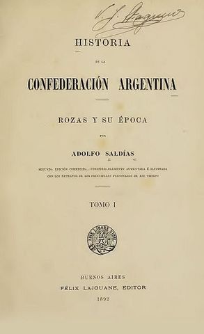 Formacion de la Confederacion Argentina