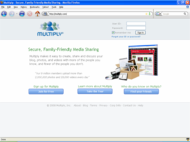 Social networks (Muliply)