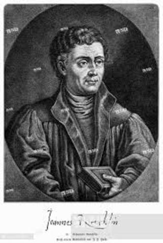 Nacimiento de Johann Reuchlin