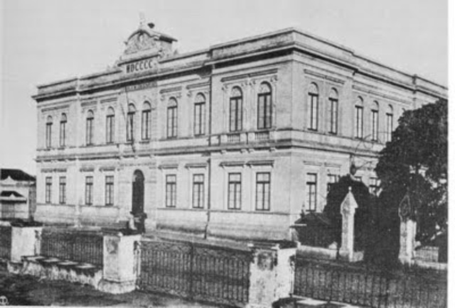 Construção da Escola de Engenharia