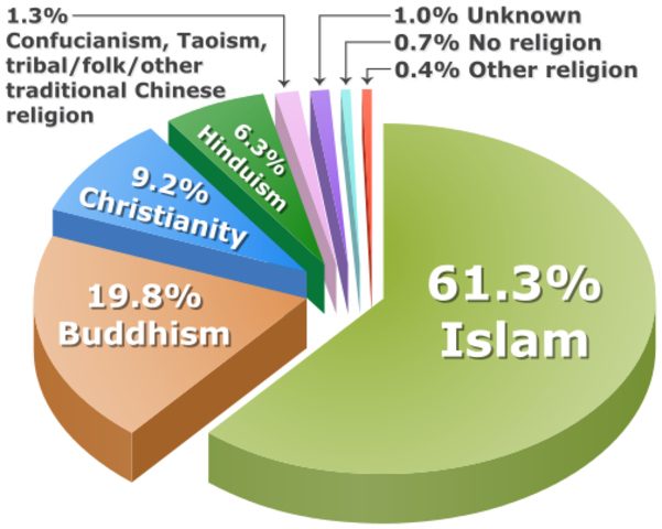 Population Practice Islam