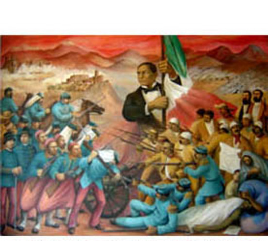 Francia inbadieron México