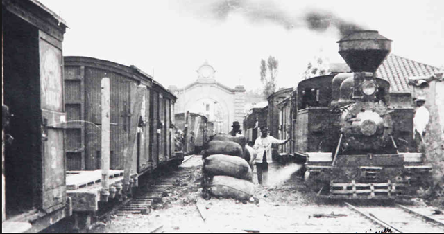 Inauguración del ferrocarril de 1873