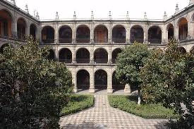 Apertura de la Escuela Nacional Preparatoria,1868