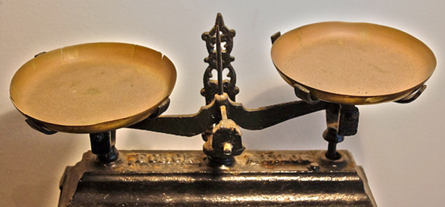 As primeiras balanças