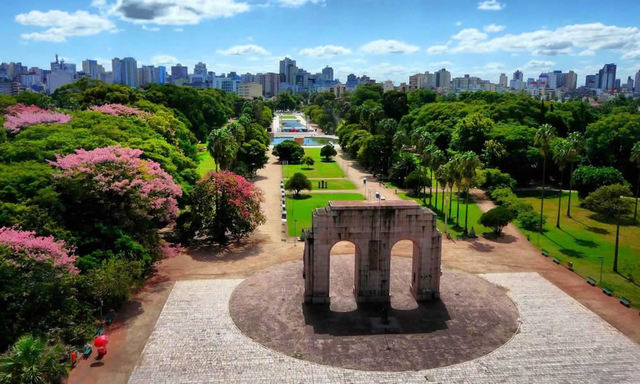 Parque Farroupilha - Centenário da Revolução Farroupilha