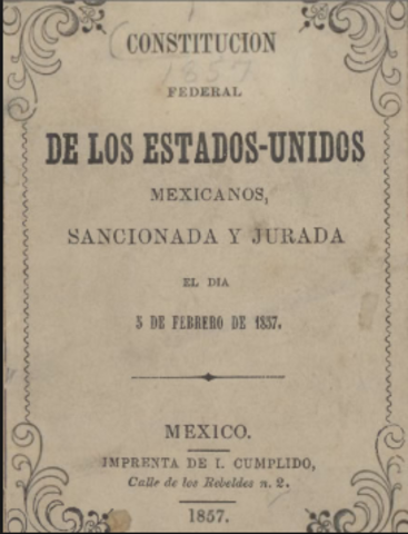 Constitución de 1857