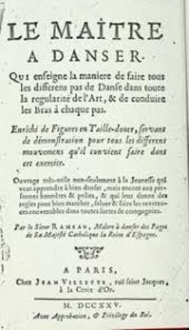 Publicación de "Le maitre á danser"-Francia