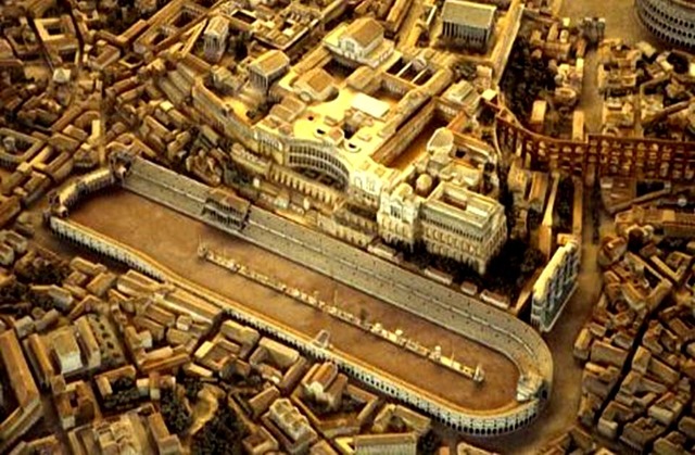 Construcción del Circus Maximus.