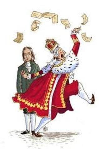 GEORGE III´S ATTEMPT OF ESTABLISHING TAXES FOR COLONISTS