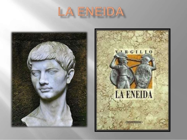 Virgilio escribe la Eneida