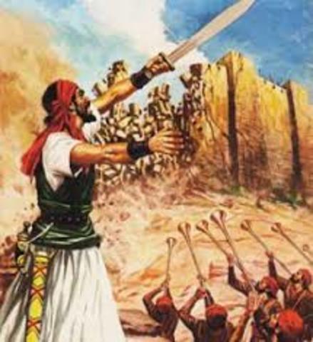 La invasión, Conquista y división de Canaán bajo Josué