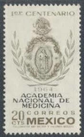 Fundación de la academia nacional de medicina 1864