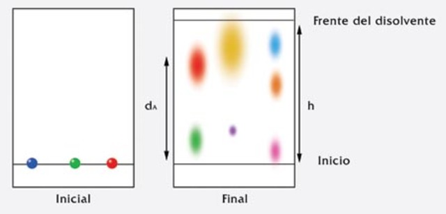 Cromatografía en capa fina