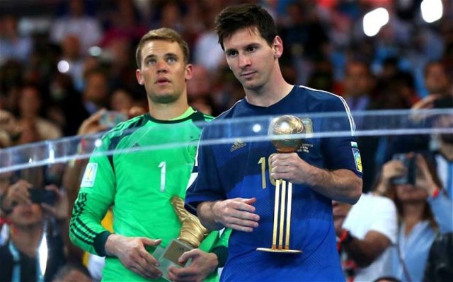 Messi wins fifa best player award for the World Cup