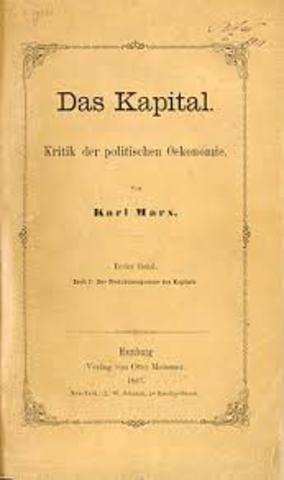 karl marx publica el capital