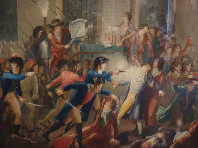 Robespierre es arrestado.