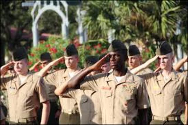 U.S. establishes a military academy