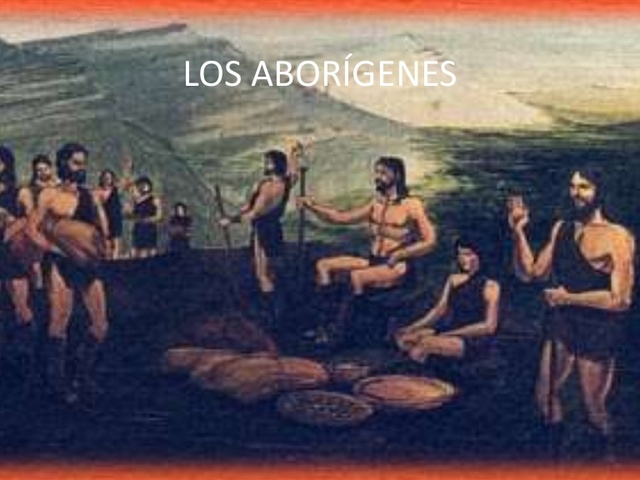 Llegada de los primeros pobladores.