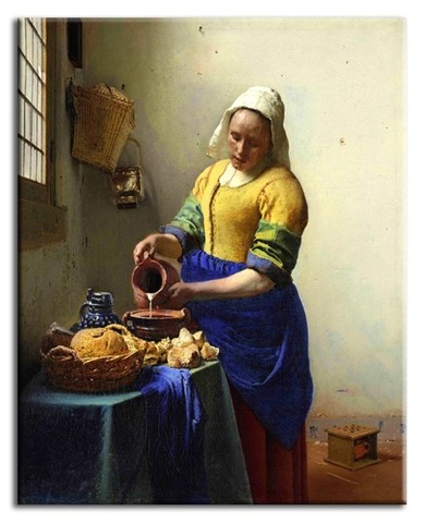 Mleczarka, Jan Vermeer