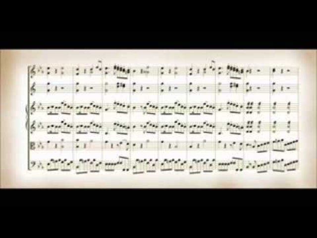 Mozart composed his first symphony, in E-flat